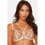 Nevyztužená podprsenka Bella Misteria BS-93 - balconette Béžovo-bílá 80F