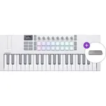 Novation Launchkey Mini 37 MK4 SET 2 MIDI keyboard White