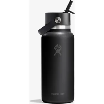 Láhev Láhev Hydro Flask 946ml Wide Flex Straw Cap Black Universal