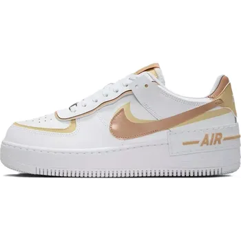 Dámské tenisky Nike Air Force 1 Low Shadow "White Team Gold Rattan" Velikost: 38.5