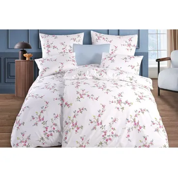 Povlečení Romantické povlečení s růžemi Alya, 140x200 cm + 50x70 cm