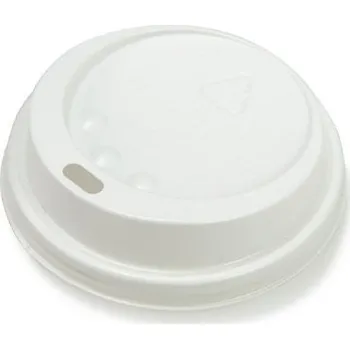 Jednorázové nádobí Miko Koffie NV Víčko pro vlnitý kelímek 2,8dl 100ks