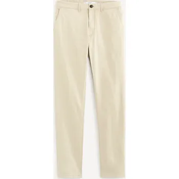 Pánská móda Celio Kalhoty chino Roprime 1079158 Béžová 38/34