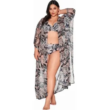 Dámské plavky Pareo Ava Lingerie Ava-026 Černo-béžová Uni