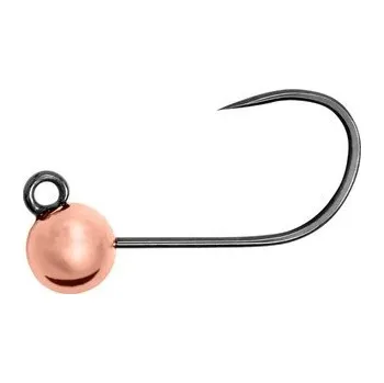 Rybářský háček Delphin Wolframový jig T-AREA BL Měděný 4 mm / 0,6 g / #6 – 5 ks
