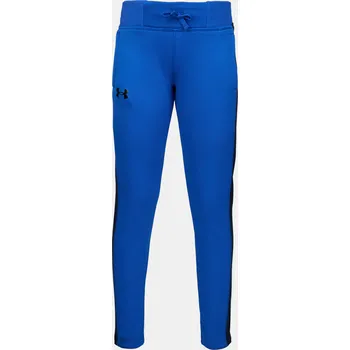 Under Armour Dívčí sportovní kalhoty Armour Fleece 1356489-400 Modrá YSM