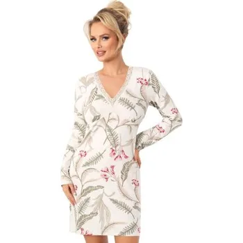 Dámské noční prádlo Noční košilka Donna Michelle II Ecru 2XL(44)