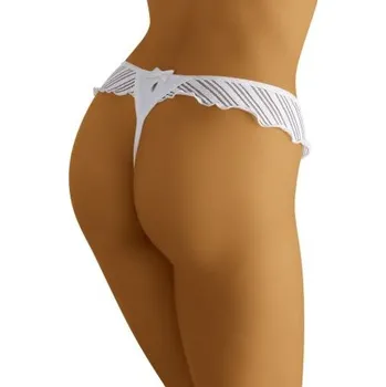 Dámské spodní prádlo Tanga Wolbar Fandango Bílá L