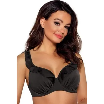 Dámské plavky Nevyztužený horní díl plavek Ava Lingerie SK 213 Černá 95D