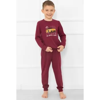 Chlapecké pyžamo Chlapecké pyžamo Italian Fashion Gordo - bavlna Bordó 6 let