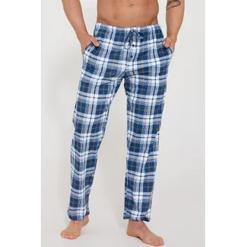 Pyžamové kalhoty Cornette 691/63 - bavlna Modrá L