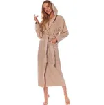 Dámský župan LaL 2102 - dlouhý Béžová M