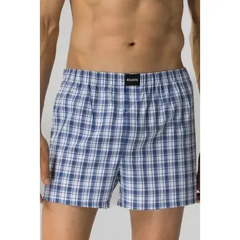 Pánské spodní prádlo Pánské trenýrky Atlantic MBT-002 - bavlna Světle modrá S