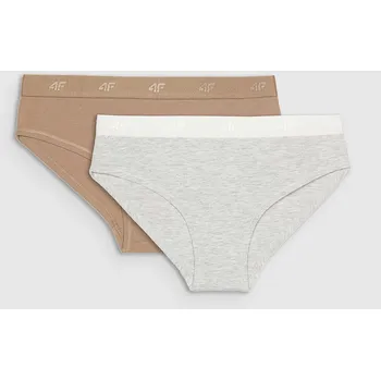 Dámské oblečení Dámské kalhotky 4F (2pack) velikost XS multicolour 1