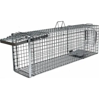 Myslivost Agrofortel Profesionální past na lišky, kuny, vydry a kočky TRAP H120x34x42