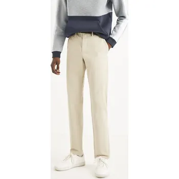 Celio Kalhoty chino slim Tocharles 1093072 Béžová 48/34