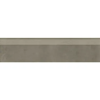 Dlažba OPOCZNO / CERSANIT 2D Schodovka Cersanit Foggy Night taupe mat rektifikovaná 30x120 ND1290-053