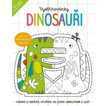 omalovánky Dinosauři - Vystřihovánky
