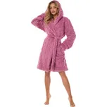 Dámský hřejivý krátký župan LaL 2401 Geo Světle fialová L