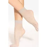 Dámské ponožky Gatta SPRING VIBES 02 - 15 DEN Ecru Uni