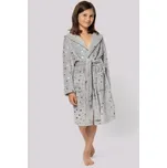 Fleecový dívčí župan Envie Star Šedá 134-140