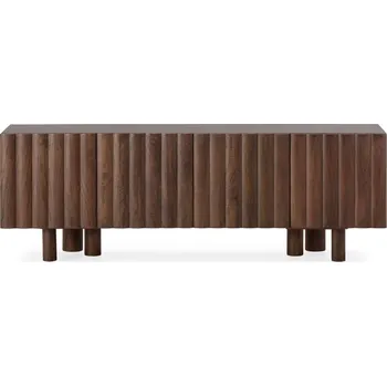 Televizní stolek Hnědý TV stolek z mangového dřeva 160x55x40 cm Tamira – MOME ID_1820640