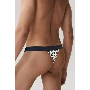 Slipy Pánské tanga Cornette 917/164 Zvířecí vzor XL