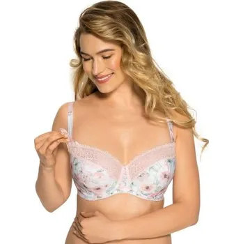 Těhotenská podprsenka Polovyztužená mateřská podprsenka Gaia BS 940 Mama Barevná 65H