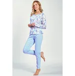 Dámské pyžamo Taro Ginny - Interlock bavlna Modrá S