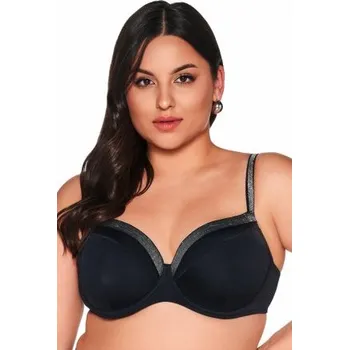 Dámské plavky Vyztužený horní díl plavek Ava Lingerie SK-224 Černá 85J