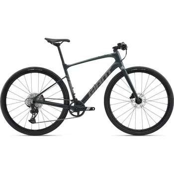 Jízdní kolo GIANT FastRoad AR Advanced 1 Asphalt Green 2025 Průměr kol: 28" (700C), Výška rámu: (55 cm), Velikost rámu: XL