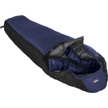 Spacák Prima Makalu 200/90 třísezónní spací pytel Climashield APEX - Modrá/levý zip