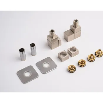 Hlavice pro radiátor P.m.h. Termostatický ventil pro ústřední vytápění Doria 6x7 cm nerez DOR-R-SS