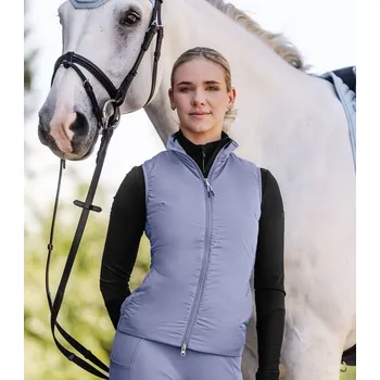 Vybavení pro jezdce Dámská vesta ELT Palma Tmavě modrá XXL