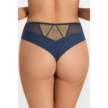 Dámské spodní prádlo Kalhotky Gorsenia K800 Arianna Tmavě modrá XL