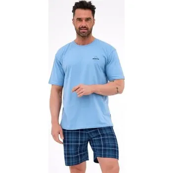 Pánské pyžamo Cornette North 3 Světle modrá M