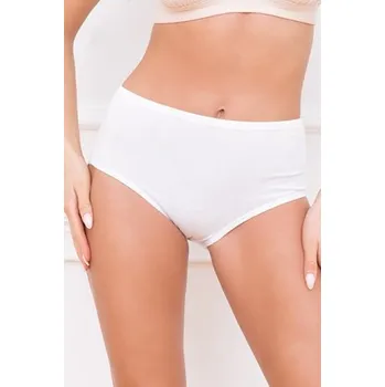 Dámská móda Kalhotky Italian Fashion Nadia maxi - bavlněné Bílá XL