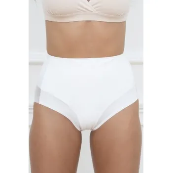 Dámské stahovací prádlo Stahovací kalhotky Italian Fashion Satina maxi Bílá L