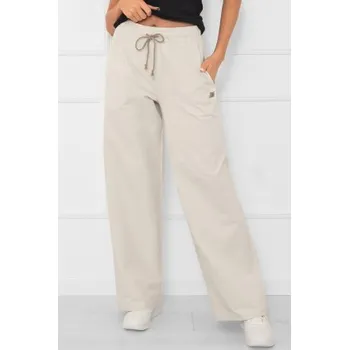 Dámské tepláky Italian Fashion Caro - bavlna Béžová L