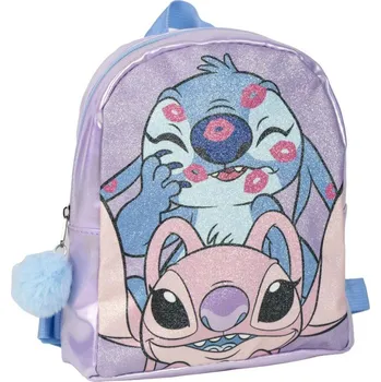 Školní batoh Batůžek třpytivý s aplikacemi Stitch
