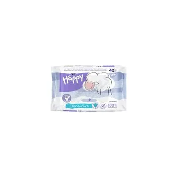 Toaletní papíry TORUNSKE ZAKLADY Happy vlhčený toaletní papír aloe 42ks