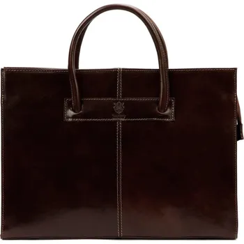 Kabelka Dámská kožená kabelka Florence 1028 hnědá