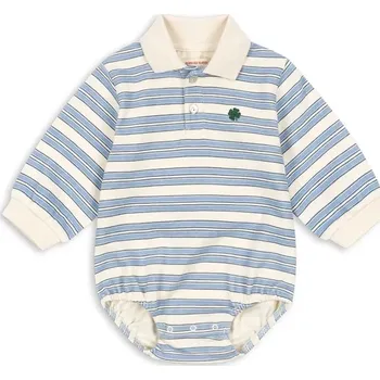 Kojenecký body Bavlněné kojenecké body Konges Sløjd SPOTTY ROMPER GOTS KS105089.PPY2 modrá 50X, vel. 86