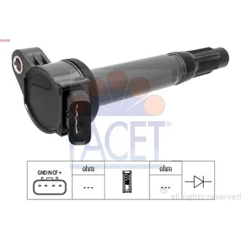 Zapalovací cívka Zapalovací cívka FACET 9.6438