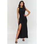 Společenské šaty Makadamia M880 černé Černá S