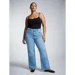 Sinsay - Bootcut džíny s vysokým pasem plus size - modrá