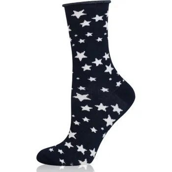 Dámská móda Dámské ponožky Italian Fashion S173D Libra Tmavě modrá 39-41