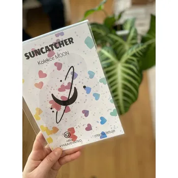 Samolepící dekorace Naše Vykrajovátko Suncatcher - Moon 2