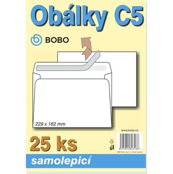 Dětské zboží Obálky C5 samolepicí (bal. 25ks)