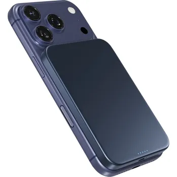 Mobilní telefon Epico Qi2 5000mAh Alu Mag+ PowerBanka EM51 - modrá